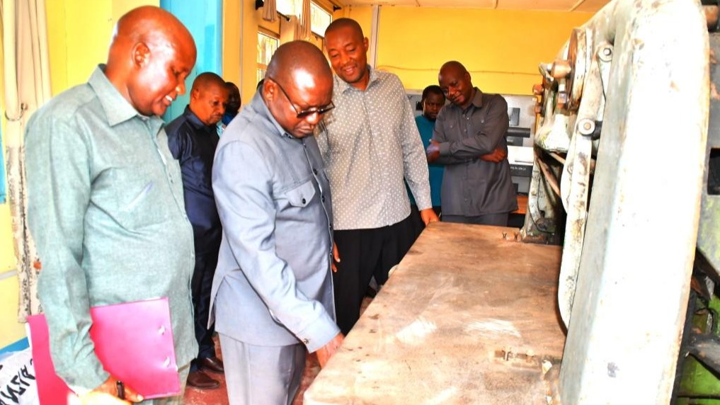 NAIBU WAZIRI PINDA ATAKA MABORESHO SEHEMU YA UCHAPISHAJI CHUO CHA ARDHI TABORA